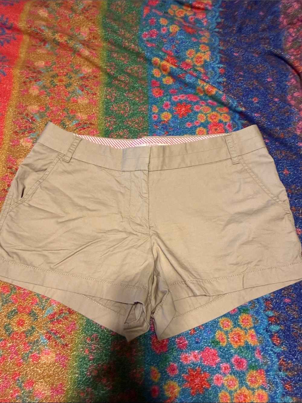 J Crew Chino Broken-In Shorts size 8